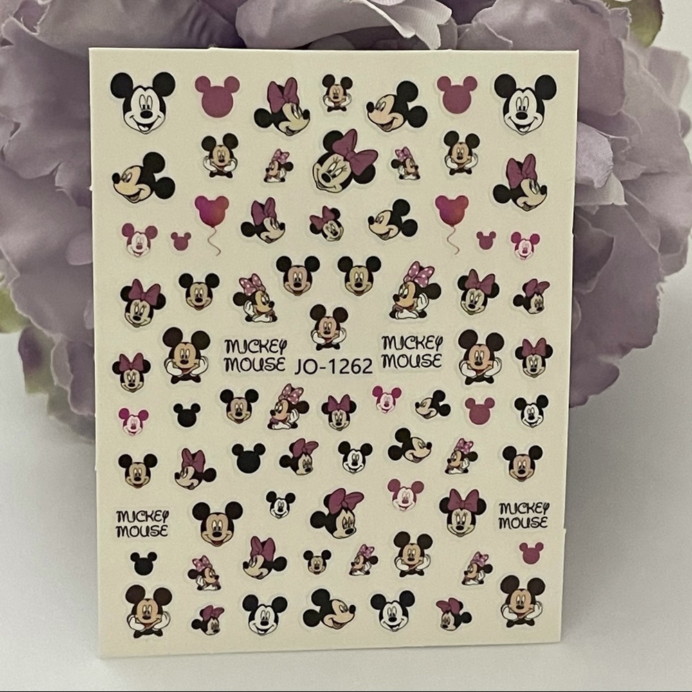 Luxury Designer Logo Fingernail Art Stickers